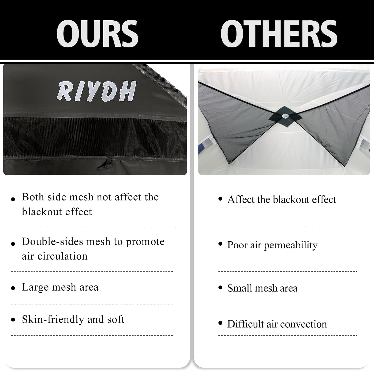 Bed Tent Bed Canopy Breathable 100% for Adult and Kids- Original Design Light Reduction 93% Sleeping Dream Tents Indoor Portable Big Space with String Light 3 Doors Twin Full Queen King Size