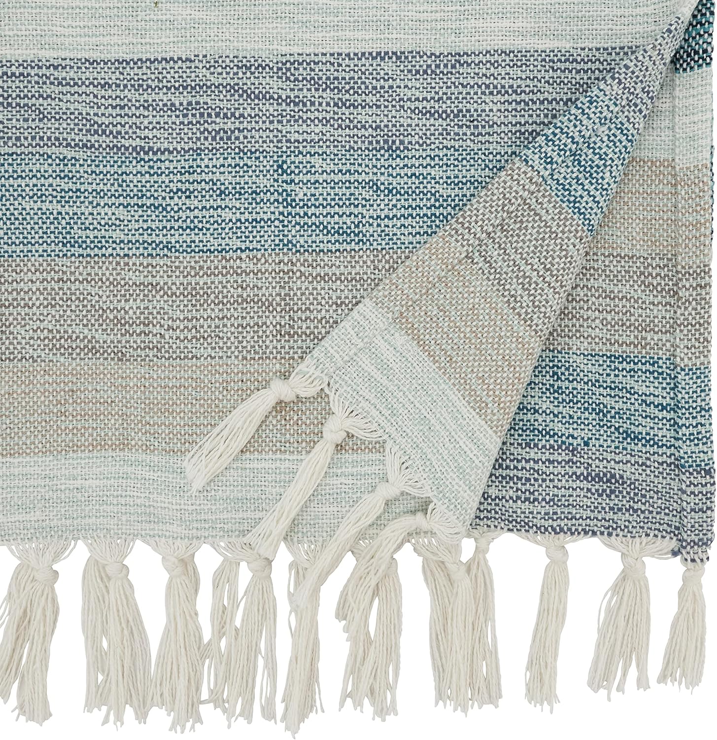 Saro Lifestyle Textured Wooden Bead